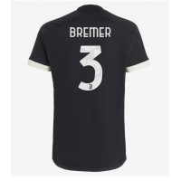 Juventus Gleison Bremer #3 Tredjetrøje 2023-24 Kortærmet